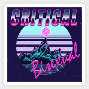 Critical Bisexual Sticker